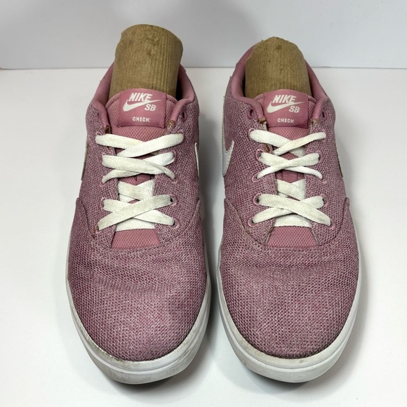 Nike SB Check Solar Canvas Elemental Pink Women's Size 10 Skateboarder Y2K - Picture 2 of 7